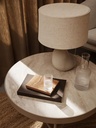 Travertine Table large - Cashmere