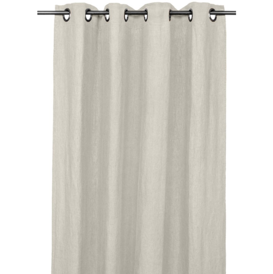 Haomy pellavaverho PORTICCIO 140x280 cm ivoire