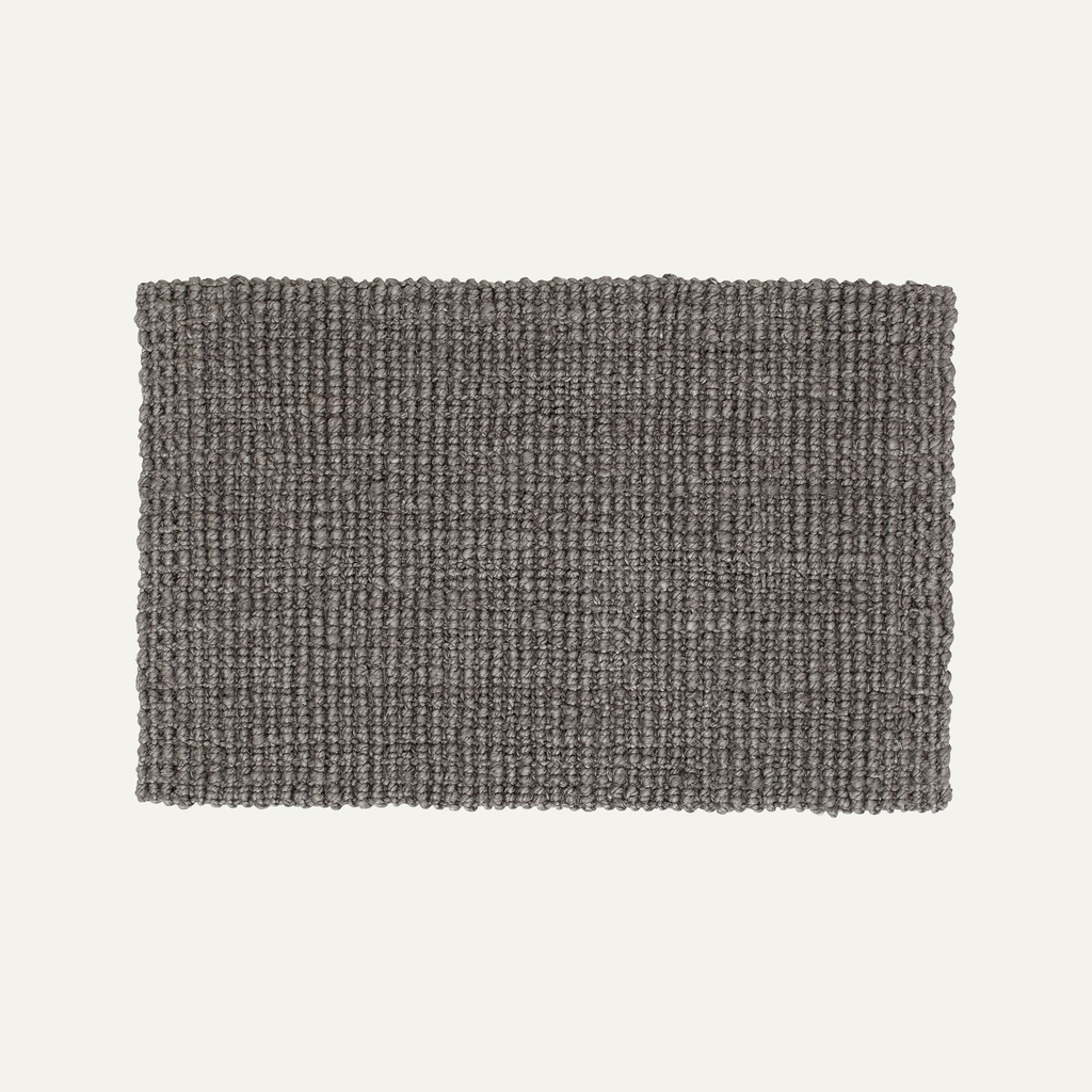 Ovimatto JULIA cement grey 60 x 90 cm
