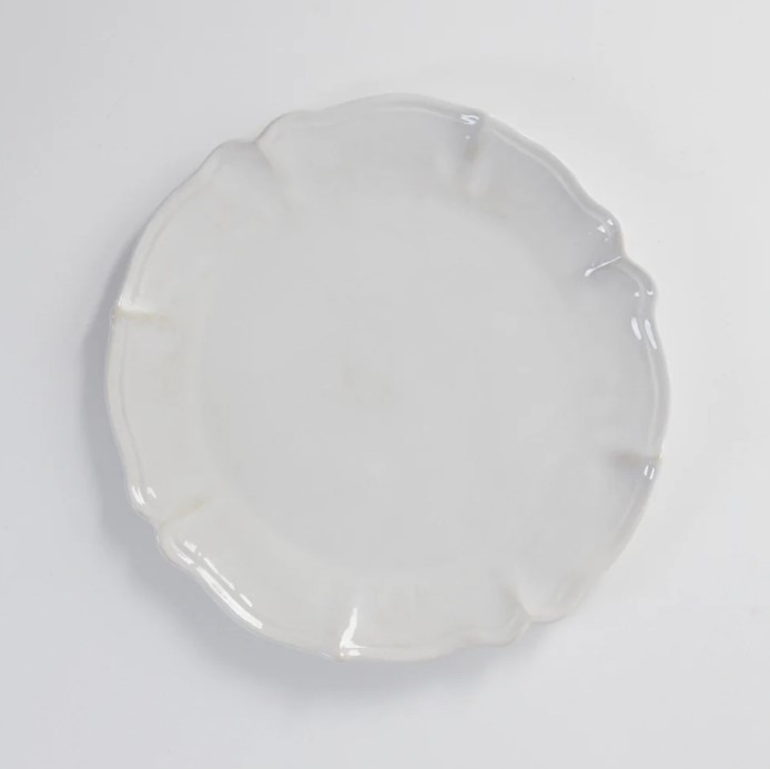 Ruokalautanen Judith 27cm Valkoinen
