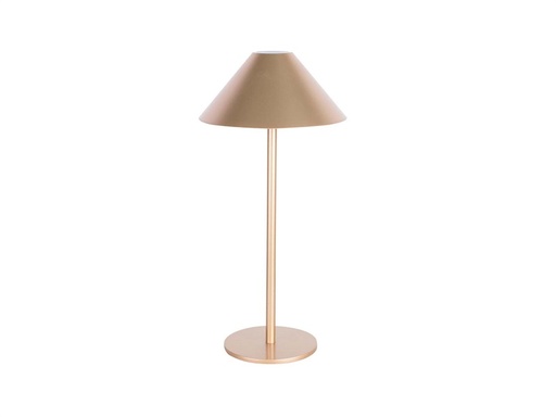 [20314-Gold] Ladattava LED-valaisin Enid kulta