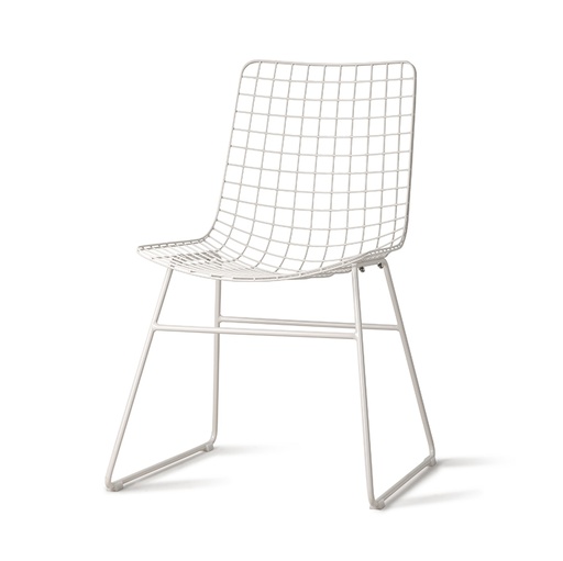 [FUR0019] Tuoli WIRE valkoinen